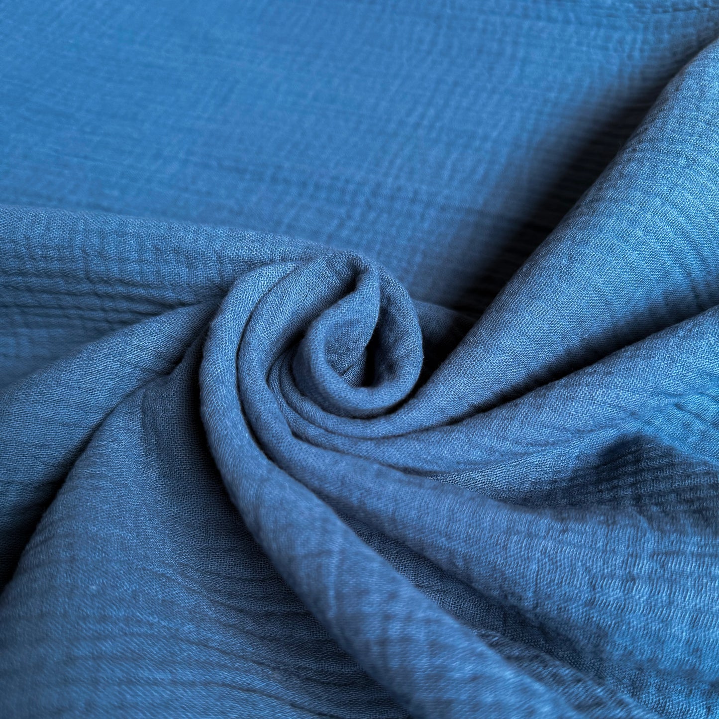 Double gauze: indigo
