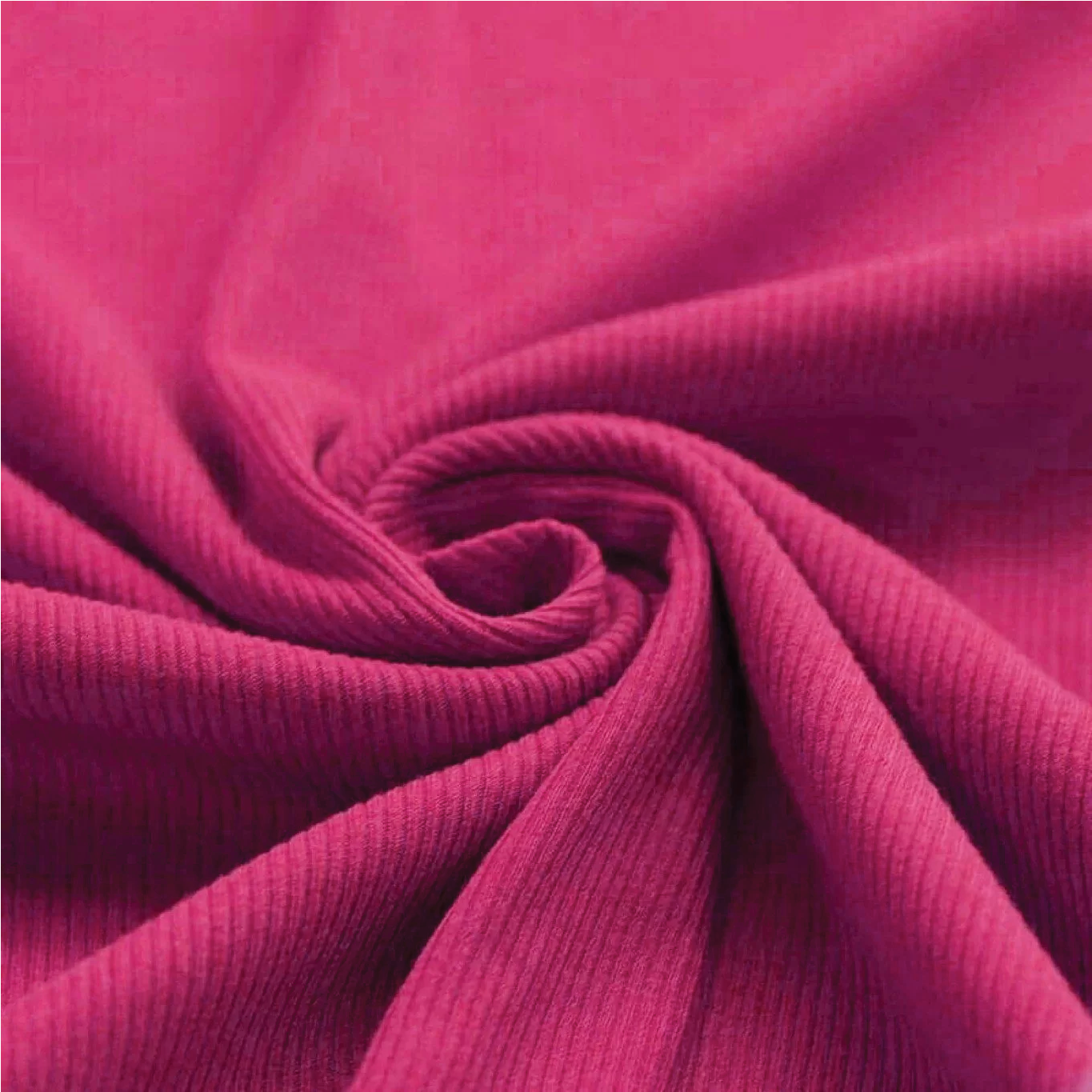 Rib jersey: fuchsia