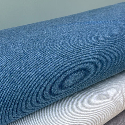 Meleerattu jeans ribbi