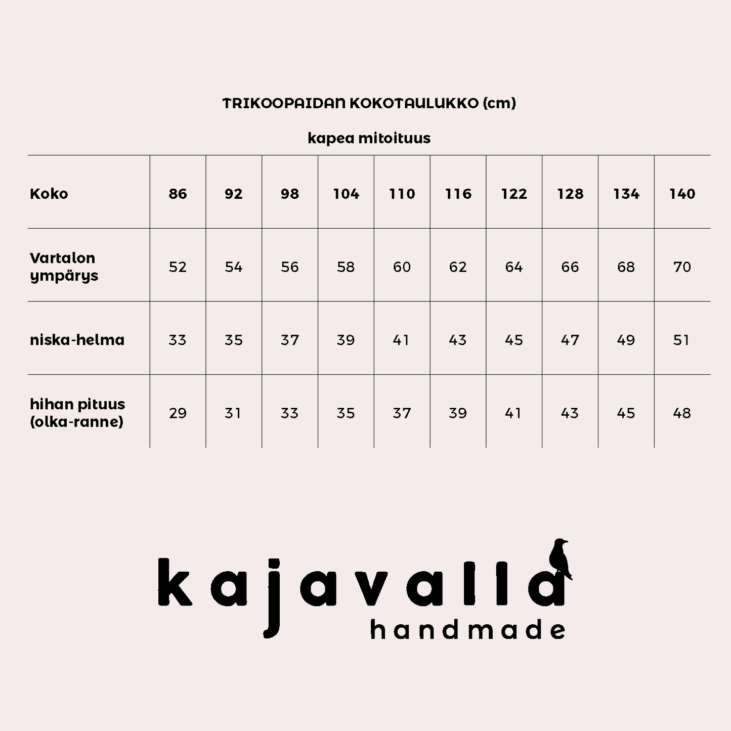 Pitkähihainen trikoopaita