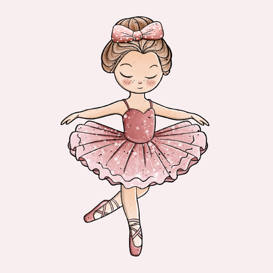 Silityskuva: Ballerina, punainen