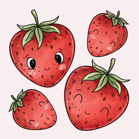 Silityskuva: Mansikat-arkki